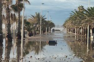 Moncofa denuncia el retraso de las obras para proteger el litoral