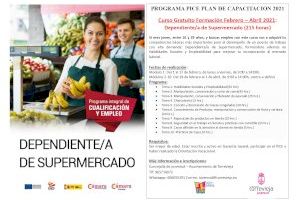 El CIAJ ofrece a los jóvenes un curso de dependiente/a de supermercado