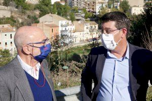 Proyectan un parque verde en el río Clariano a su paso por la Cantereria de Ontinyent