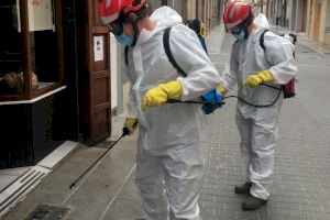 Los Bomberos de Castellón destinaron 200.000 euros en 2020 con 627 desinfecciones frente a la Covid - (foto 2)