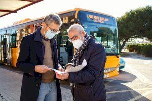 La Conselleria de Movilidad mejora la conectividad entre Alboraya y València con un nuevo autobús entre la ciudad y Port Saplaya