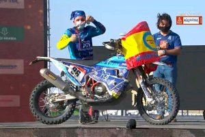 El valenciano Daniel Albero hace historia y se convierte en el primer piloto con diabetes en terminar el Rally Dakar