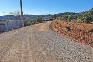 El Ayuntamiento de Benaguasil ejecuta obras de acondicionamiento de caminos rurales