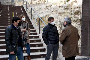 Les obres dels banys i el restaurant del Castell avancen a bon ritme