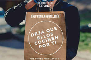 Calp pone en marcha la campaña de apoyo a la hostelería “Deja que ellos cocinen por ti”