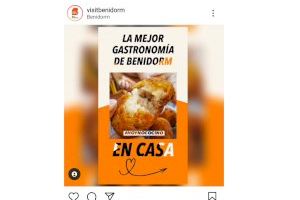 Benidorm impulsa la iniciativa #HoyNoCocino para aglutinar la oferta de hostelería con servicio a domicilio o 'take away'