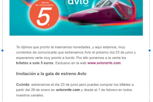 Compromís denuncia que Renfe pone en marcha el “AVE LOW COST” olvidando al País Valenciano