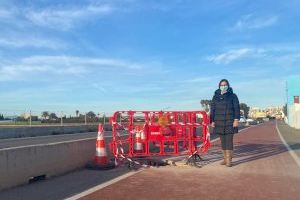 Esbrí (PSPV-PSOE) celebra la ejecución de las obras de alumbrado de la carretera Peñíscola-Benicarló que pidió el grupo municipal socialista en 2018