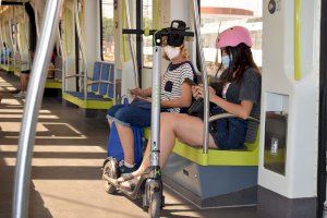 Más de la mitad de las personas usuarias de Metrovalencia accede a una estación o parada en un radio de 500 metros