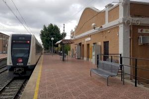 La Generalitat invertirá más de 200.000 euros en rehabilitar el edificio de la estación de Alginet de Metrovalencia