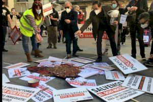 Manifestación este jueves de la hostelería en Valencia