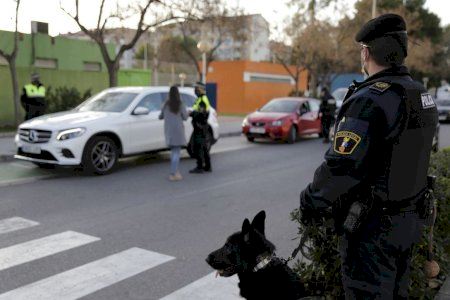 La Policía intercepta 146 vehículos por saltarse el cierre perimetral en Castellón y Vila-real durante el fin de semana
