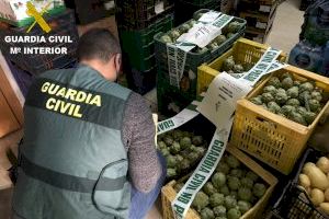 Detenidos los autores de una oleada de robos de 3.000 kilos de Alcachofa en Lliria y Benaguasil