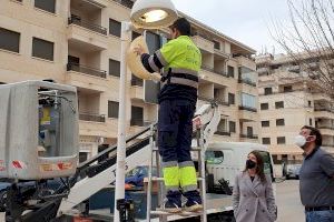 Oropesa se ahorrará un 85% de energía eléctrica con la instalación de luminaria led