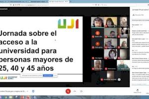 Más de 60 personas participan en una jornada virtual sobre el acceso a la universidad para mayores de 25, 40 y 45 años