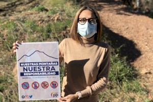 El PP lanza una campaña de concienciación y respeto a las montañas de La Vall