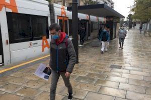 La Generalitat facilitó la movilidad de 453.863 personas usuarias en el TRAM d'Alacant en enero