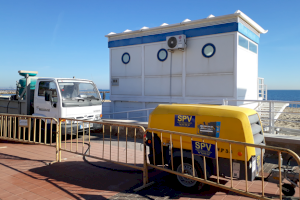 Mejoras en la posta sanitaria y la torre de vigilancia: este verano, más seguridad en la playa