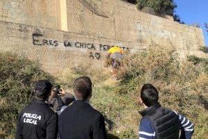 La Policía investiga nuevos ataques al patrimonio con pintadas en el Castillo-fortaleza y pide la colaboración de los vecinos