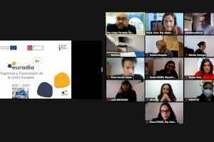 Ferrando destaca la apuesta de la Diputación por Europa en el ciclo informativo en línea sobre fondos europeos para entes públicos y privados