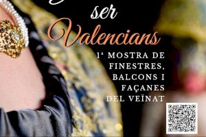 El Perelló lanza una campaña para ‘gaudir de ser valencians’ decorando ventanas, fachadas y escaparates comerciales con temática fallera