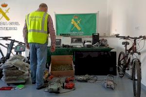 La Guardia Civil desmantela una organización criminal dedicada al tráfico de drogas en Lliría