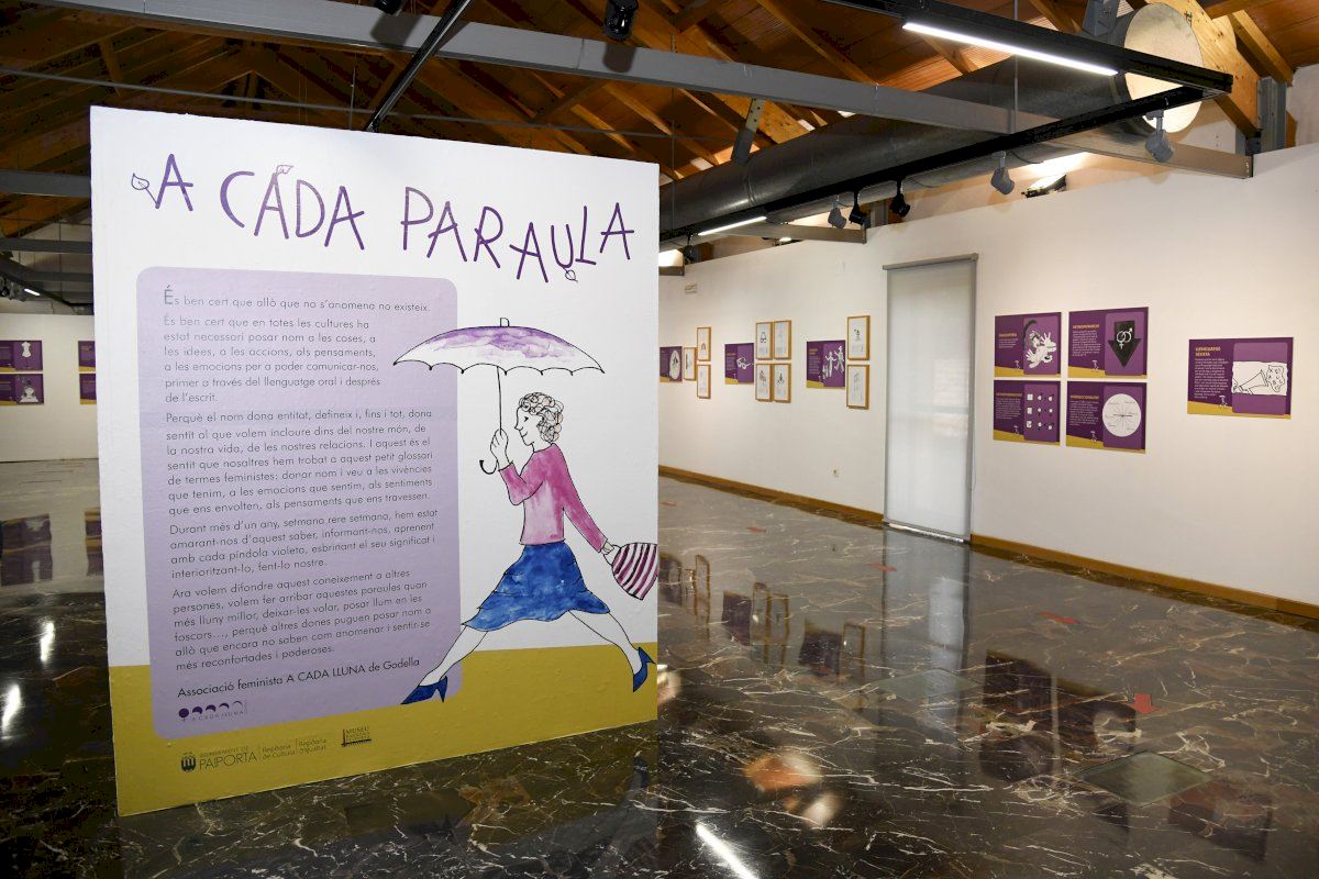 El Museu de la Rajoleria celebra el 8M con la inauguración de la exposición ‘A cada paraula’