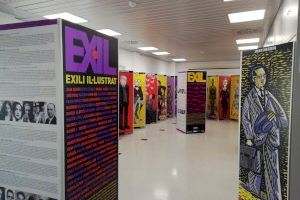 Cinco municipios valencianos reciben la exposición itinerante 'Exili Il·lustrat'