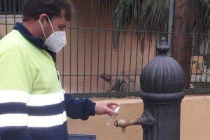 Nules reabre las fuentes públicas después de su cierre durante las semanas más duras del covid