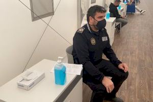 Empieza la vacunación de la Policía Local de Paiporta