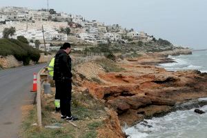 Comienzan los trabajos en el litoral de Peñíscola para la reconstrucción de sus accesos a la zona sur