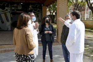 Todo a punto al Museu de la Rajoleria de Paiporta para continuar con la vacunación contra la Covid-19