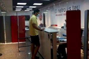 Los Espais y Centros de Atención al Cliente de Metrovalencia atendieron más de 125.000 visitas en 2020