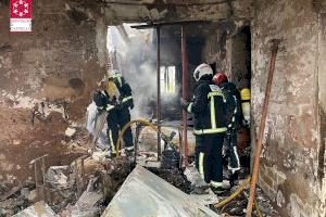 Muere calcinado un anciano en el incendio de su caseta en la Ribera de Cabanes