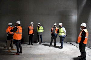 Las obras del nuevo depósito para garantizar el suministro de agua potable a Arenales del Sol y a El Altet alcanzan el 80% de su ejecución - (foto 2) Las obras del nuevo depósito para garantizar el suministro de agua potable a Arenales del Sol y a El Altet alcanzan el 80% de su ejecución - (foto 2)