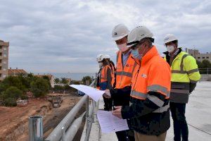 Las obras del nuevo depósito para garantizar el suministro de agua potable a Arenales del Sol y a El Altet alcanzan el 80% de su ejecución - (foto 3) Las obras del nuevo depósito para garantizar el suministro de agua potable a Arenales del Sol y a El Altet alcanzan el 80% de su ejecución - (foto 3)