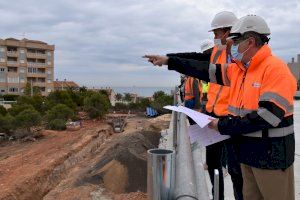 Las obras del nuevo depósito para garantizar el suministro de agua potable a Arenales del Sol y a El Altet alcanzan el 80% de su ejecución - (foto 4) Las obras del nuevo depósito para garantizar el suministro de agua potable a Arenales del Sol y a El Altet alcanzan el 80% de su ejecución - (foto 4)