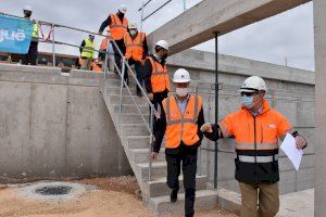 Las obras del nuevo depósito para garantizar el suministro de agua potable a Arenales del Sol y a El Altet alcanzan el 80% de su ejecución - (foto 5) Las obras del nuevo depósito para garantizar el suministro de agua potable a Arenales del Sol y a El Altet alcanzan el 80% de su ejecución - (foto 5)
