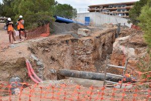 Las obras del nuevo depósito para garantizar el suministro de agua potable a Arenales del Sol y a El Altet alcanzan el 80% de su ejecución - (foto 7) Las obras del nuevo depósito para garantizar el suministro de agua potable a Arenales del Sol y a El Altet alcanzan el 80% de su ejecución - (foto 7)
