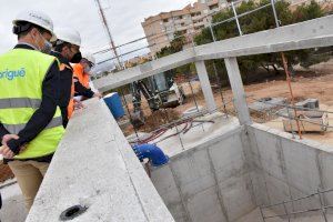 Las obras del nuevo depósito para garantizar el suministro de agua potable a Arenales del Sol y a El Altet alcanzan el 80% de su ejecución - (foto 8) Las obras del nuevo depósito para garantizar el suministro de agua potable a Arenales del Sol y a El Altet alcanzan el 80% de su ejecución - (foto 8)