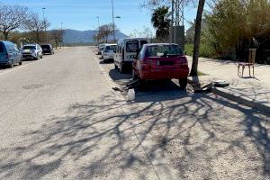 La Policía Local de Sueca denuncia a varias personas por actividades en la vía pública relacionadas con residuos tóxicos