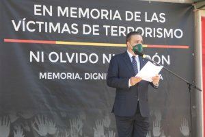 Mutxamel con las víctimas del terrorismo