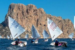 Blanca Ferrando, Fernando Puig y Álvaro Ramón – Borja, vencedores del Trofeo RCN Calpe – Vela Infantil - (foto 5)