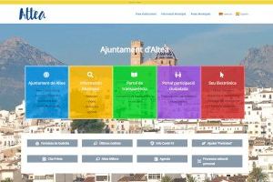 Nuevas tecnologías inicia el cambio de la web municipal Altea.es