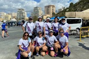 Plata para las juveniles femenino de remo del Club Náutico Gandia