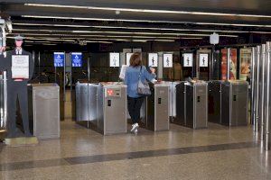 El 18,8% de personas usuarias de Metrovalencia viaja gratis o con descuento gracias a los bonos sociales de Ferrocarrils de la Generalitat Valenciana