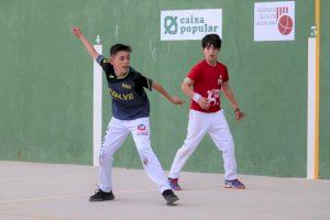 Más de 300 niños jugarán los JECV de Frontón Individual este fin de semana