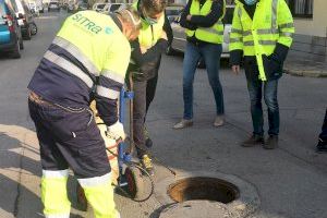 Almassora i Facsa inicien els treballs de prevenció d’insectes i rates en el clavegueram