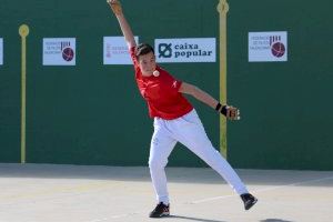 En Beniarbeig se juegan las finales del provincial de Alicante de los JECV de Frontón