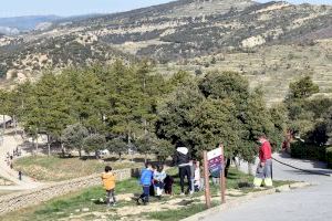 El colegi de Morella celebra el día del árbol